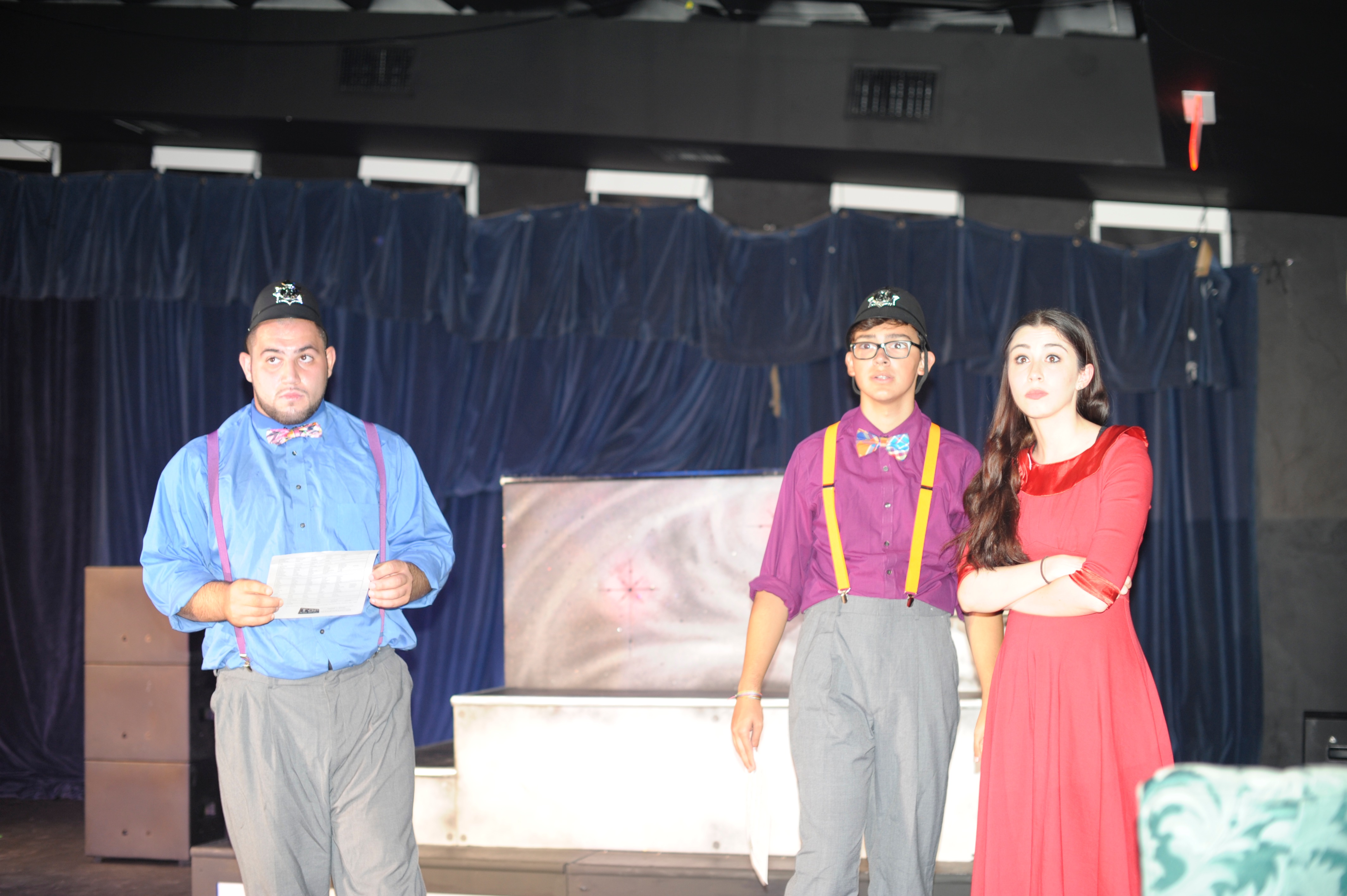 student theatre production from 2018_39 Steps Rehersal_0010
